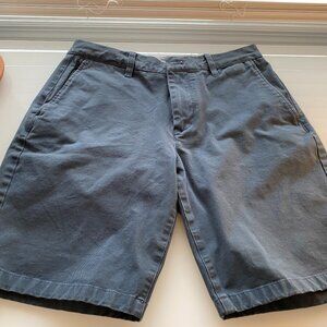 Bonobos Men's Chino Shorts in Weathered Blue - Size 30 - Standard 9" Stretch